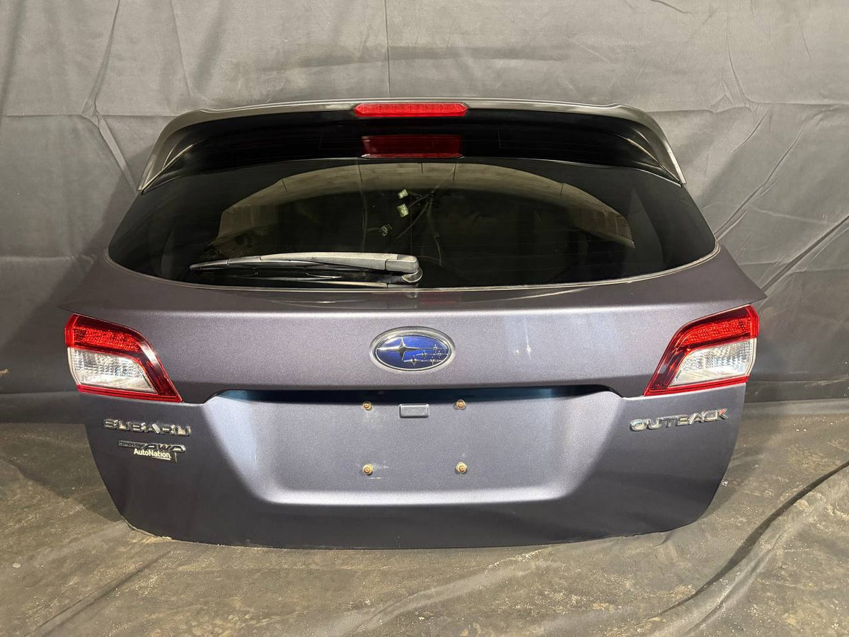Trunk Outback 2015-2019 Carbide Gray Metallic